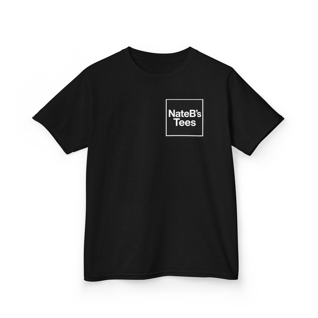 Kids T‑Shirt — "Nate the Great" Cartoon Graphic Tee (Kids)