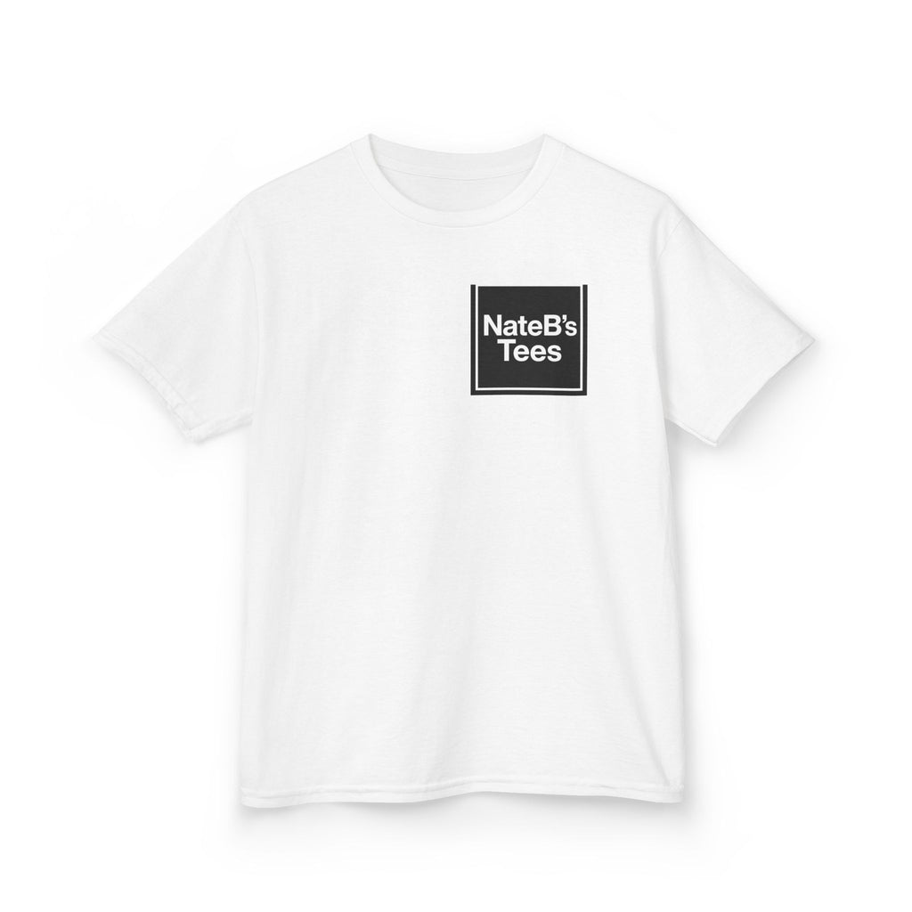 Kids T‑Shirt — "Nate the Great" Cartoon Graphic Tee (Kids)